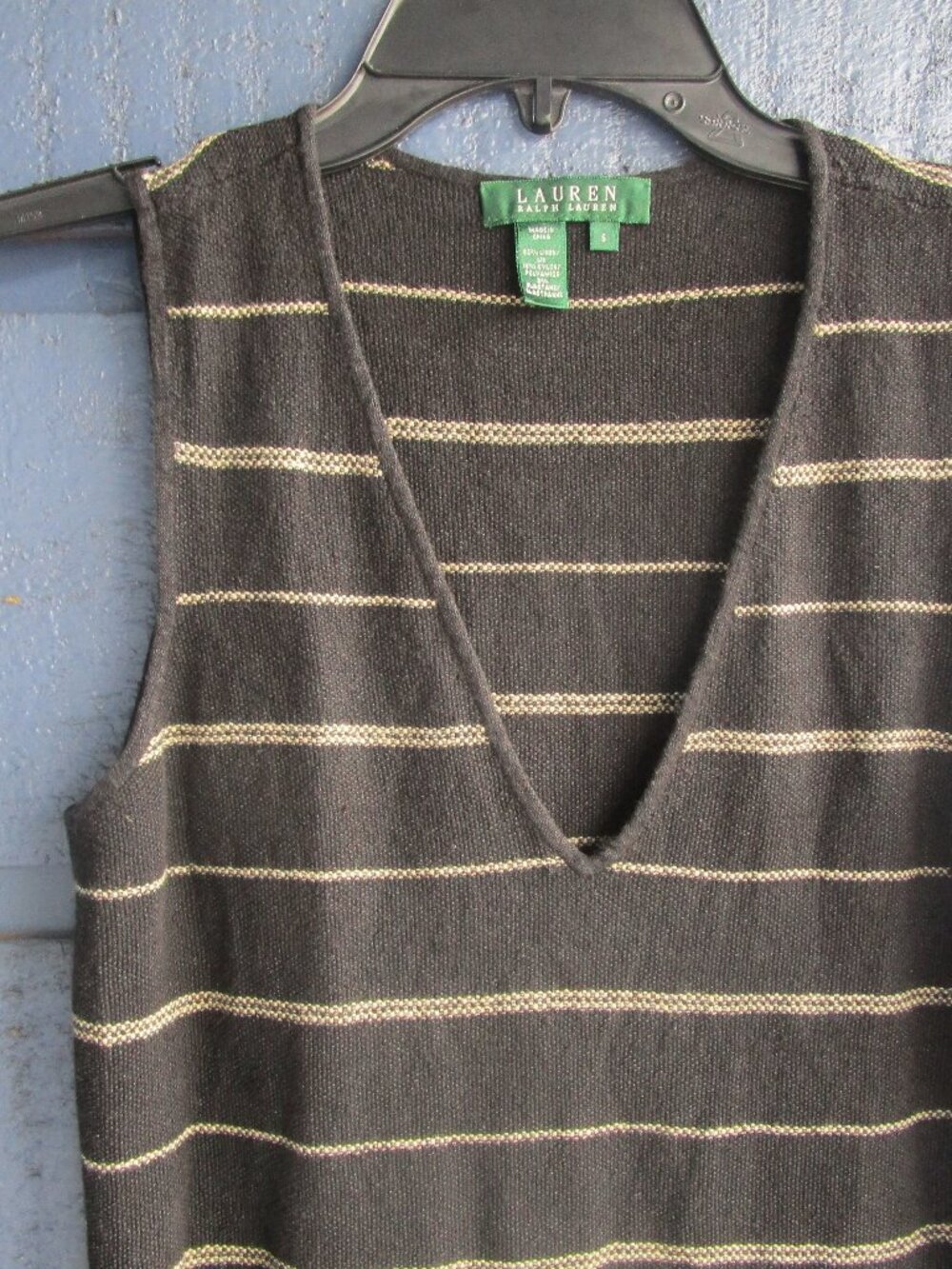 Lauren Ralph Lauren black, brown Sleeveless Dress Women's Size S preowned used c